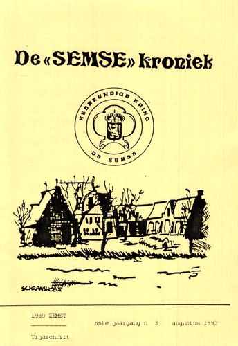 Kaft van Semse Kroniek 1992-3